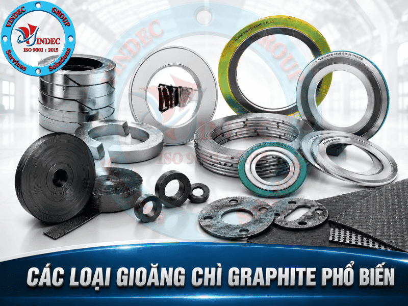 các loại gioăng chì graphite
