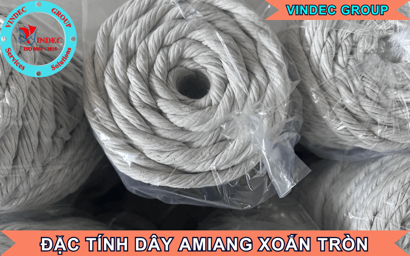 đặc tính dây amiang xoắn tròn