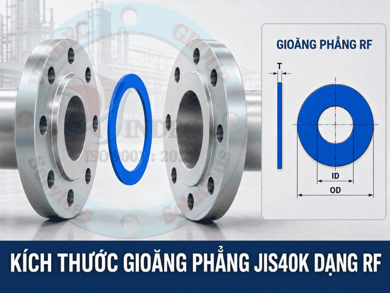 ký hiệu kích thước gioăng mặt bích jis 40k rf