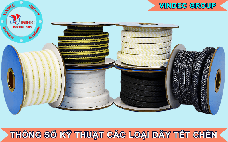 thông số kỹ thuật các loại dây tết chèn