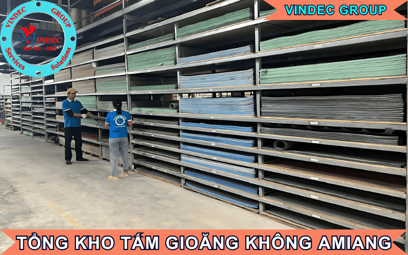 tổng kho tấm gioăng không amiang
