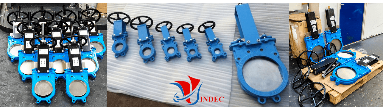 van dao, van dao khí nén, van cổng dao, van xẻng, van dao xẻng, van cửa dao, Knife gate valves, Knife valves, Knife gate valve, Knife valve, van dao khí nén, van dao thép, van dao inox, van dao điện, van dao vindec