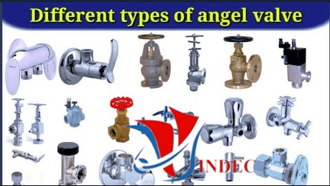 van góc, van cầu góc, angle valve