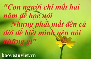 Tại sao cần biết lúc nào nên im lặng và lúc nào nên nói ra.