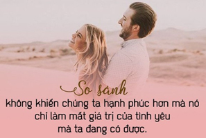 Trong tình yêu, xin đừng so sánh!