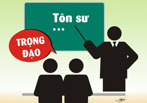 Thầy tha hóa, làm sao trò có thể 'tôn sư'?