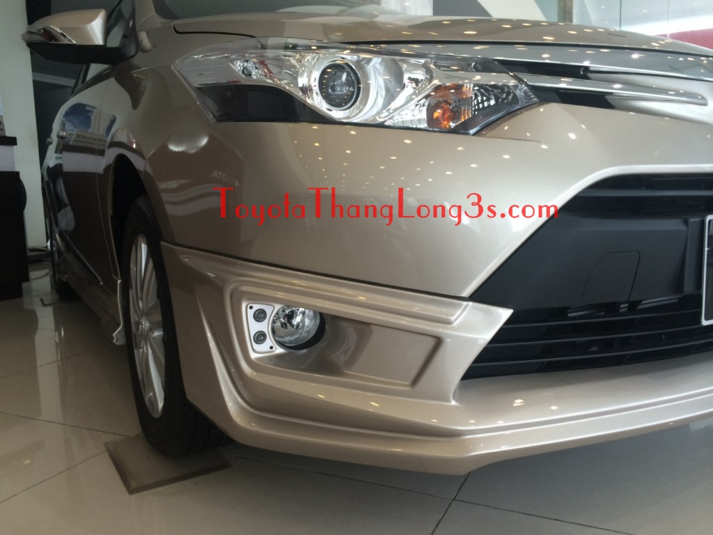 Độ bodykit hàng RBS Thái Lan cho xe Toyota Vios 2014 - 2018 [Phần 1]