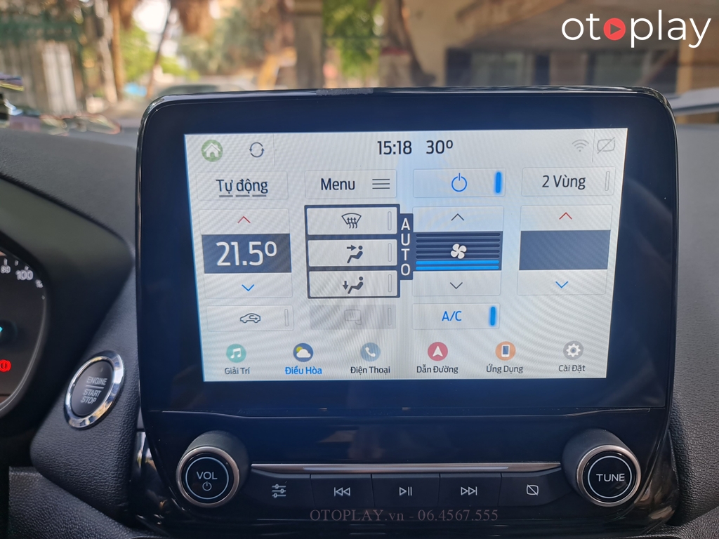 Việt hóa màn hình Ecosport, kích bản đồ, chỉnh điều hòa trên màn hình zin