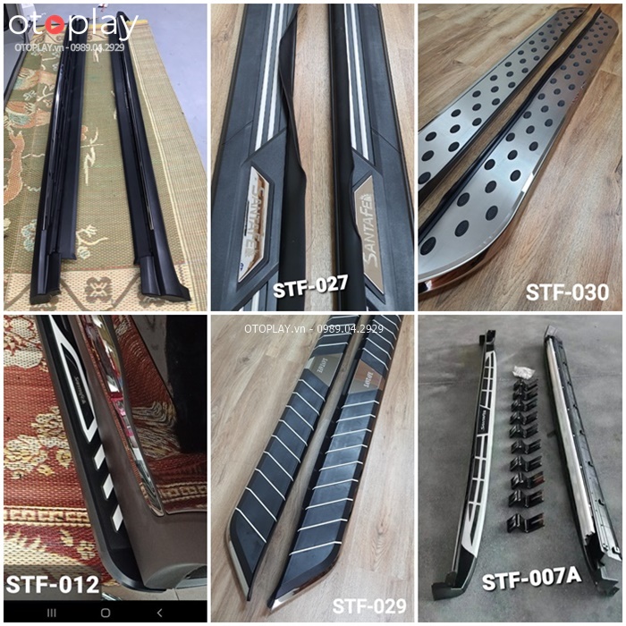 Bậc lên xuống cho xe Santafe phát huy tác dụng an toàn nhất, đối với trường hợp gia đình bạn có người già và trẻ nhỏ.