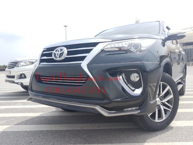 Mẫu ativus cho xe Fortuner màu đen vừa nhận xe mới