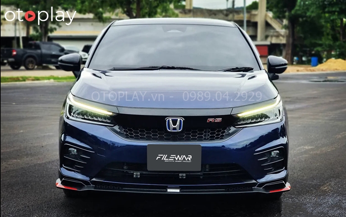 Phần ba đờ sốc trước của bộ Bodykit Filewar cho xe Honda City 2021