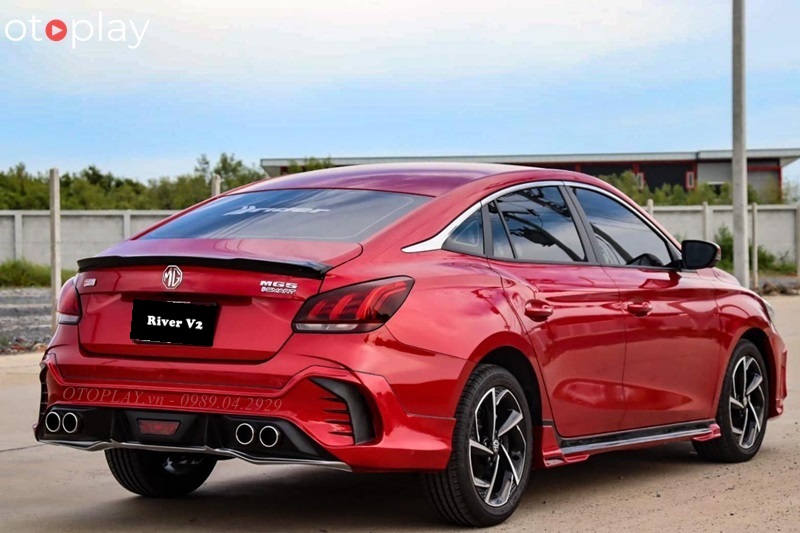 Đuôi xe MG5 độ bodykit  mẫu River V2