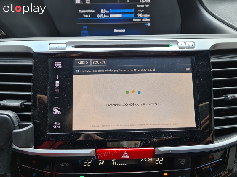 Quá trình root màn hình để cài ứng dụng Androi