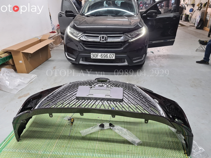 Cản Lexus dành cho xe Camry trước khi lắp lên xe