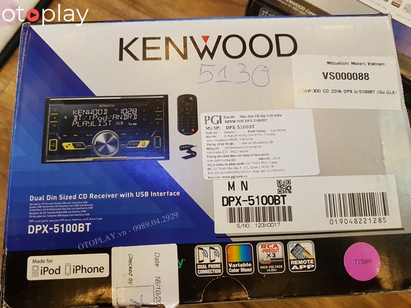 CD Kenwood còn có app điều khiển trên điện thoại cực chất