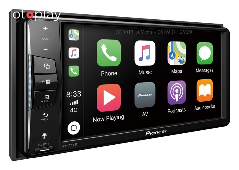 DVD Pioneer ZL5150BT có Androi Auto và Apple Carplay