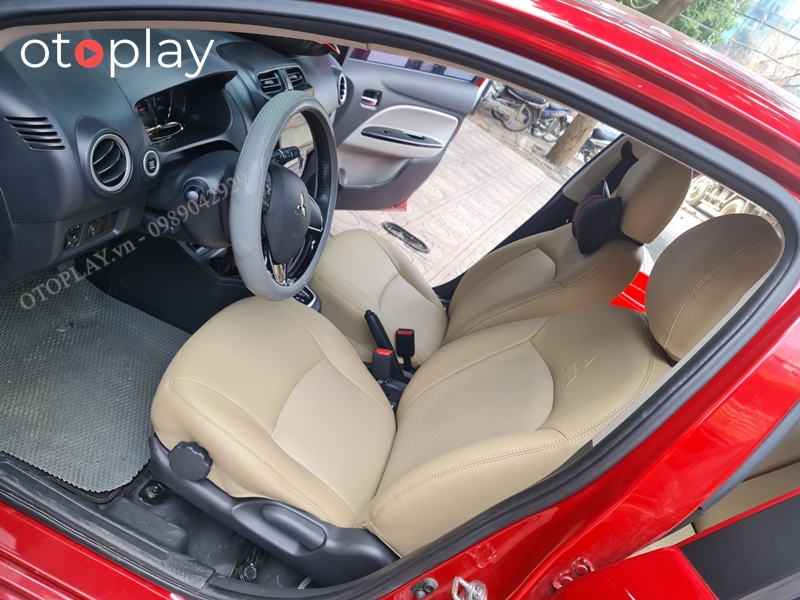 Ghế da trơn lắp cho Mitsubishi Mirage