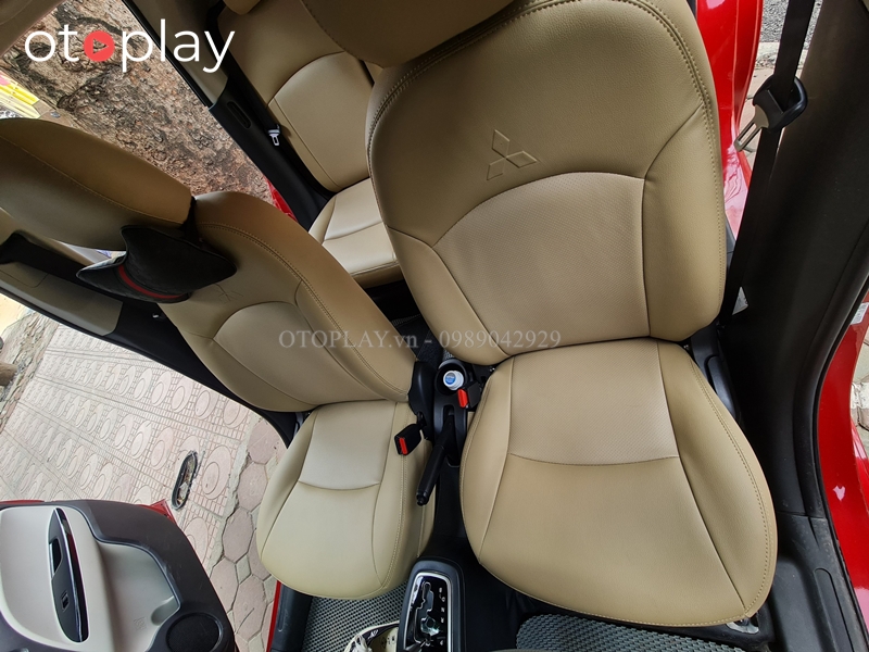 Ghế da Mitsubishi Mirage nhập khẩu Singapo