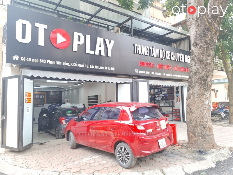 Xe Mitsubishi Mirage bọc ghế da tại Otoplay