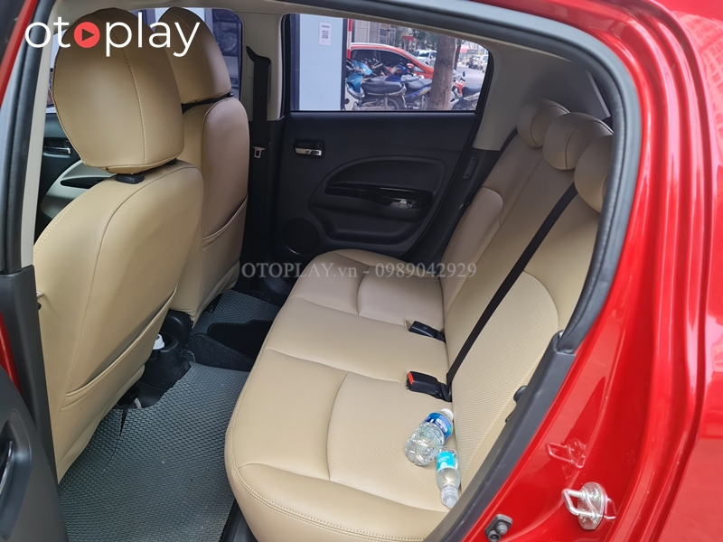 Xe Mitsubishi Mirage bọc ghế da tại Otoplay