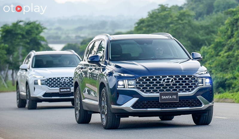 SantaFe 2021 2022 với nhiều thay đổi về hệ khung gầm, thiết kế và trang bị tính năng