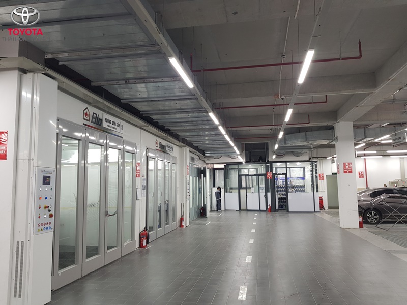 Khoang buông sơn sấy đạt tiêu chuẩn quốc tê