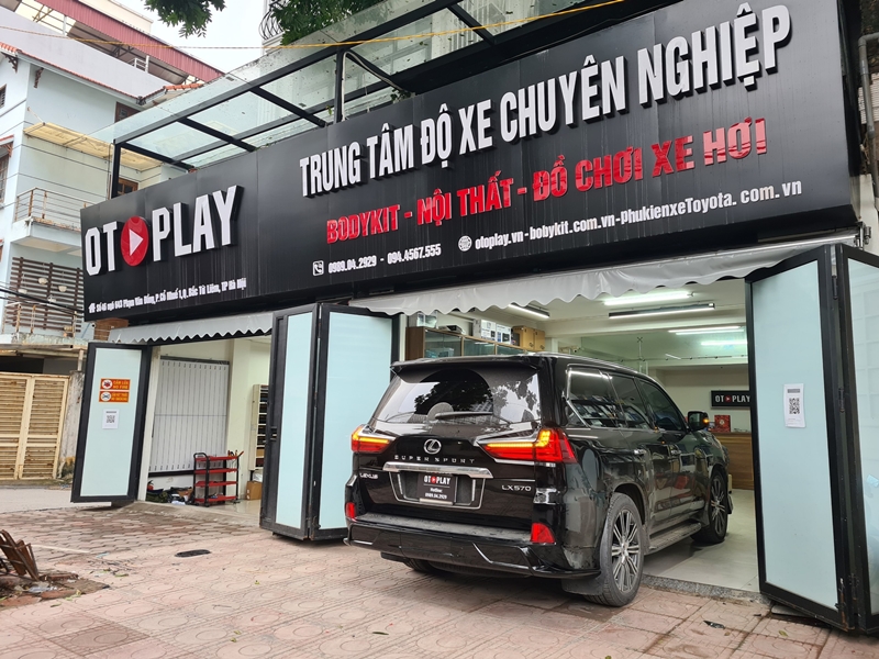 Lexus LX570 độ bodykit bản Trung Đông 