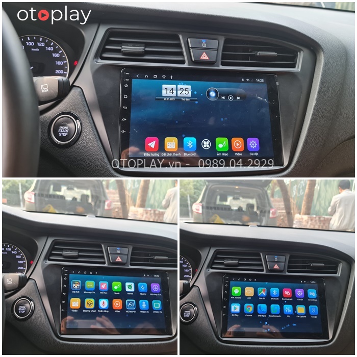 Nâng cấp Màn hình Android Cara cho xe Hyundai i20 2015 có rất nhiều chức năng
