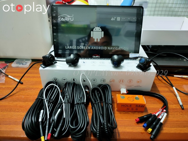 Man hinh DVD Android Carfu G200 Pro-I (3-32)