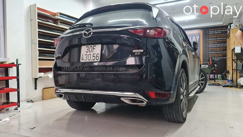 Madza CX5 2019 lắp líp pô Mẹc tại Hà Nội