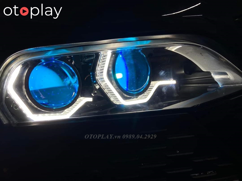 Hình ảnh chiếu sáng bi led lắp trên Lux A