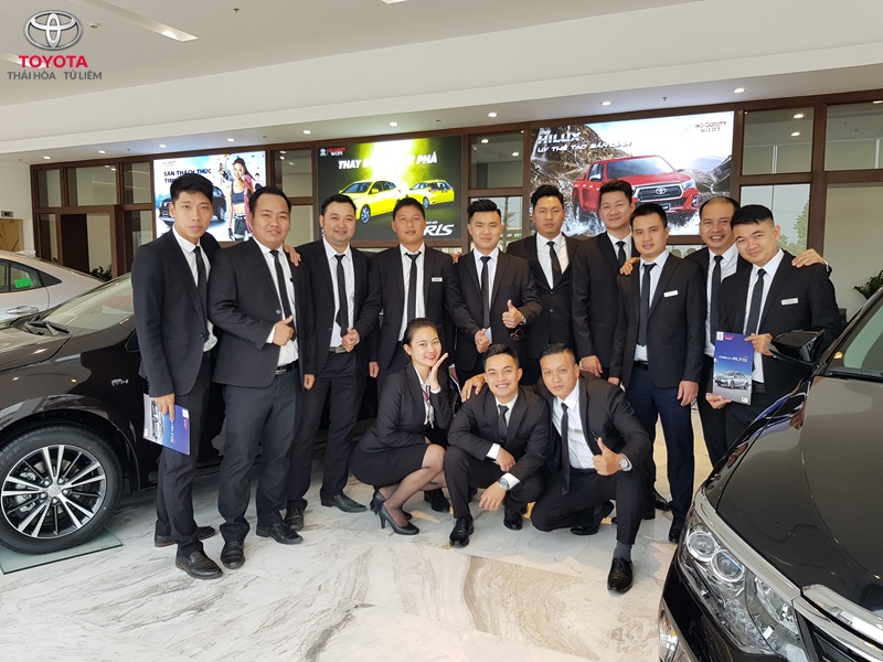 Toyota Thái Hòa Từ Liêm luôn chú trọng đào tạo nhân sự