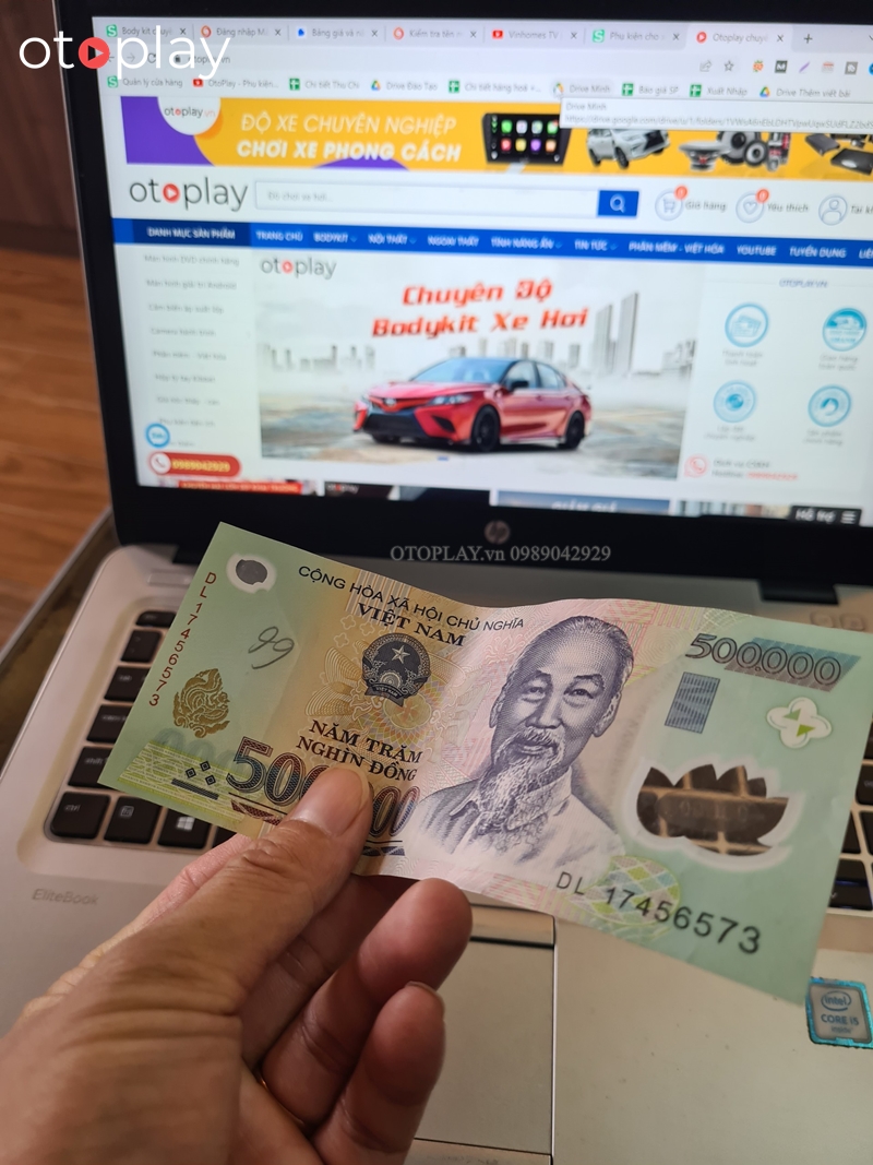 Toyota Veloz xem Youtube trên màn hình Android Auto chỉ với 500k