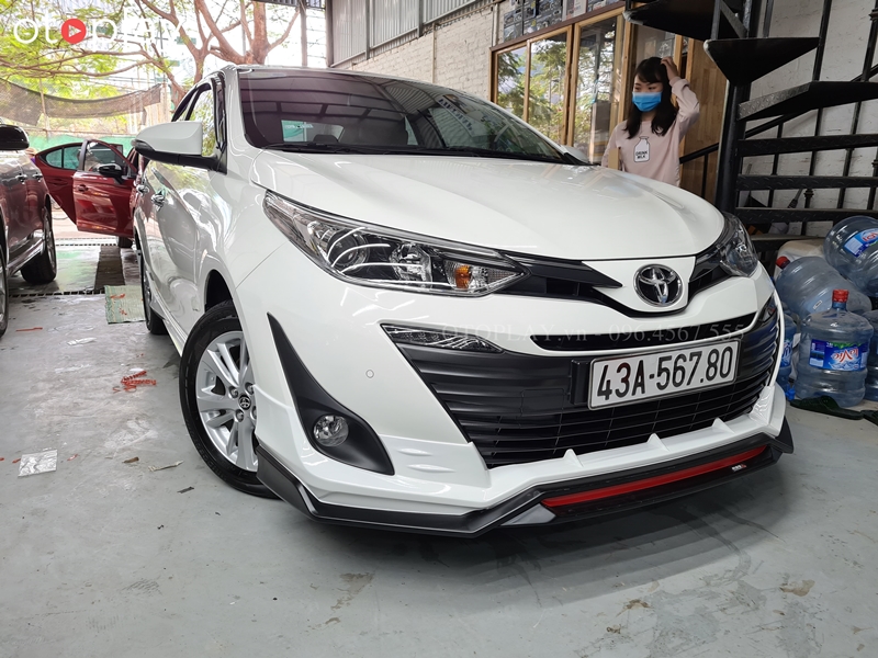 Thi công lắp bodykit Vios tại OTOPLAY