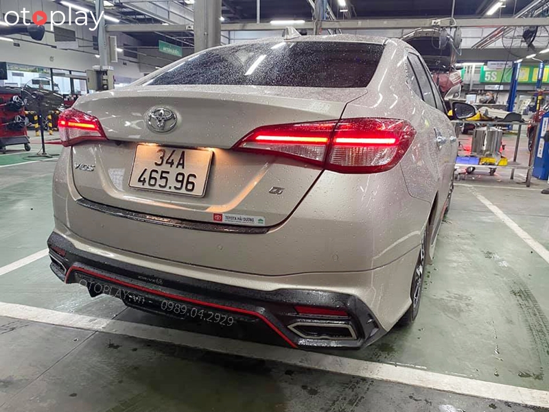 Bodykit Vios 2022 mẫu Drive68 được sản xuất với chất liệu nhựa ABS cao cấp rất bền