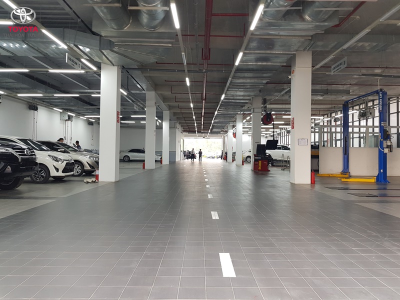 xưởng dịch vụ toyota thái hòa từ liêm
