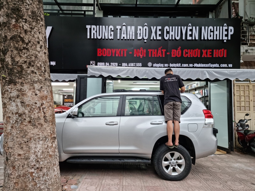 Giá nóc cao Toyota Land Cruiser Prado