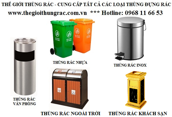 thế giới thùng rác - bán thùng đựng rác, bán thùng rác ở TPHCM, Sài Gòn, Hà Nội, HCM