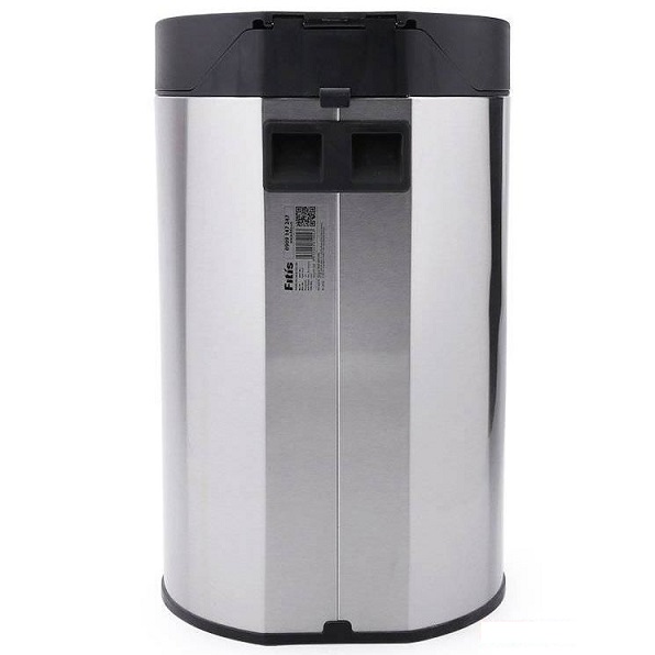 Thùng rác inox đạp chân phủ Nano Fitis 12 lít 