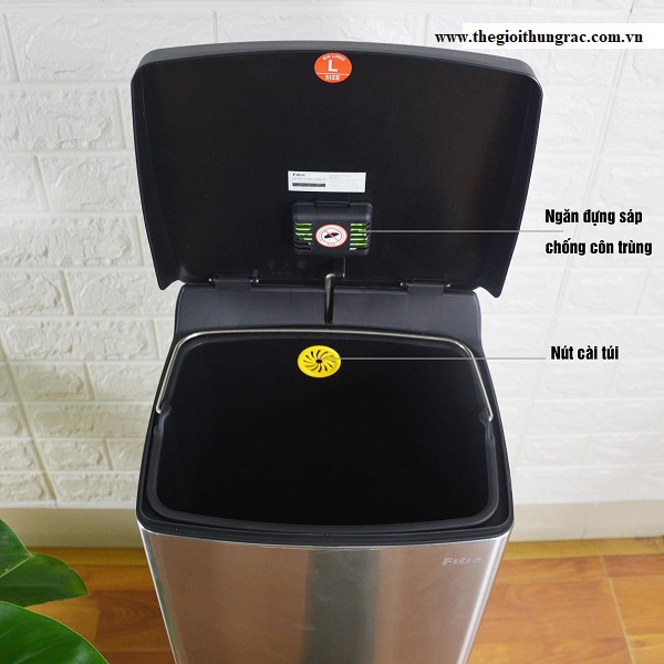 Thùng rác Fitis 22L