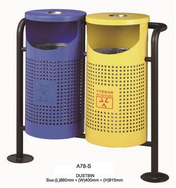 Thùng rác ngoài trời A78-S