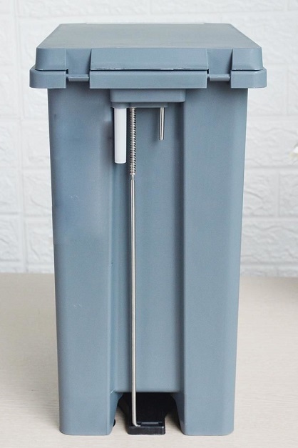 Thùng rác nhựa đạp chân Fitis 20 lít màu xám