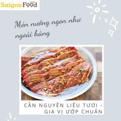 cách làm món nướng ngon