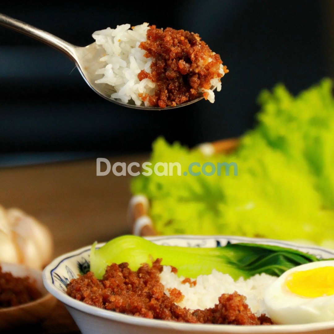 Mắm tép chưng thịt