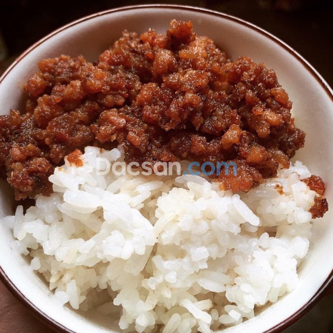 Mắm tép chưng thịt