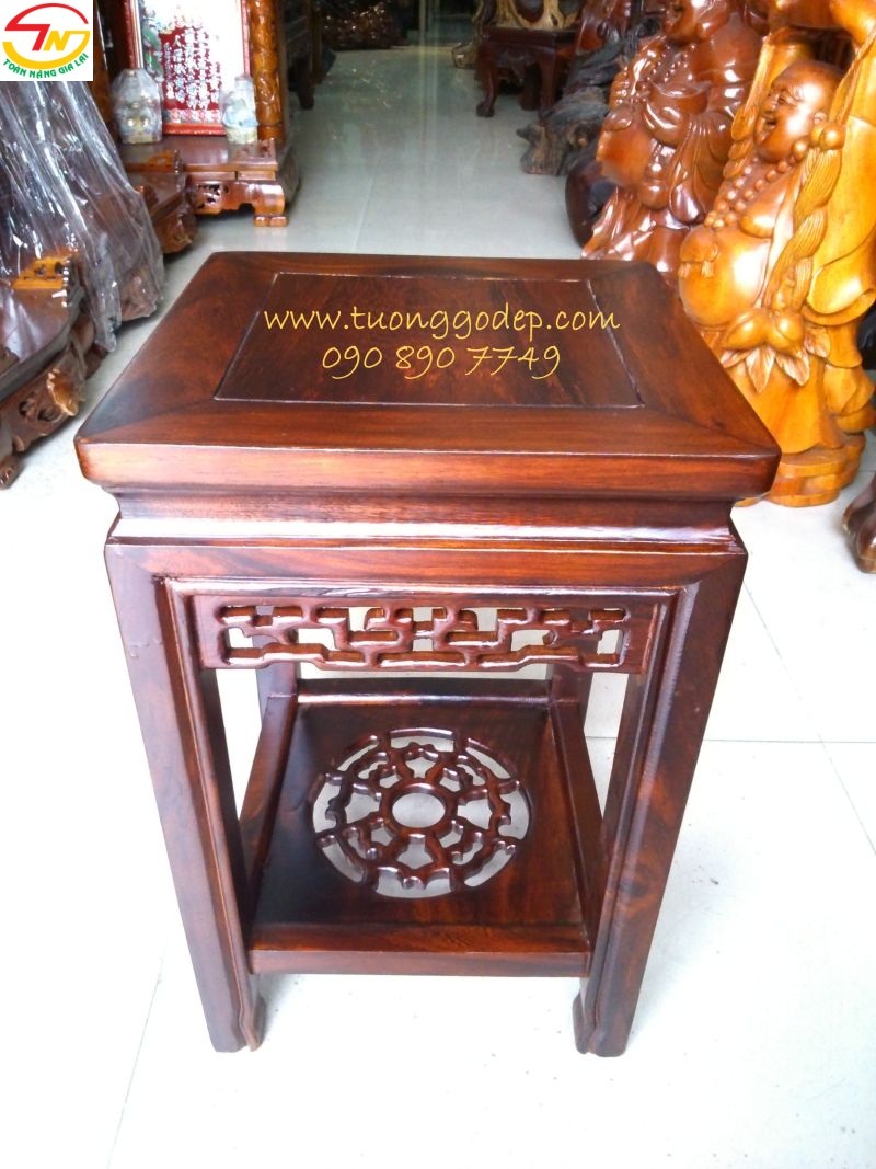 Đôn Gỗ Vuông (D002)