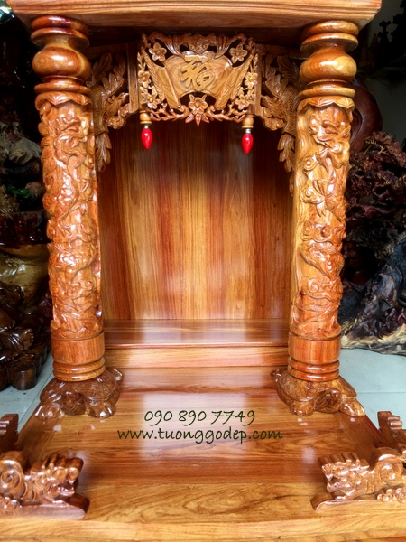 bàn thờ gỗ hương việt nam