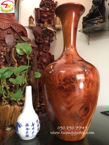 bình gỗ nu hương