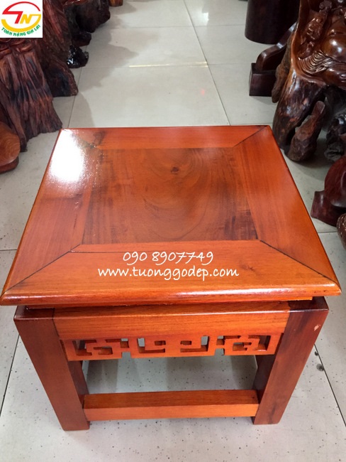 Đôn gỗ vuông - D003 Đôn Gỗ Vuông - D003