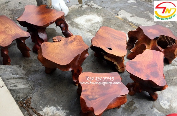 đôn gỗ hương
